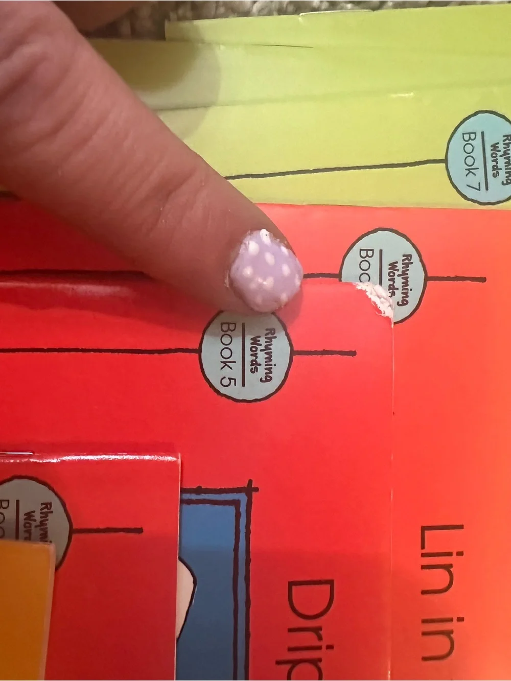 Scholastic Bob Books — stage 1 -Beginner Readers & rhyming words